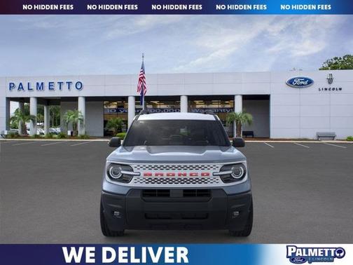 AZURE GRAY METALLIC TRI-COA 2025 Ford Bronco Sport HERITAGE