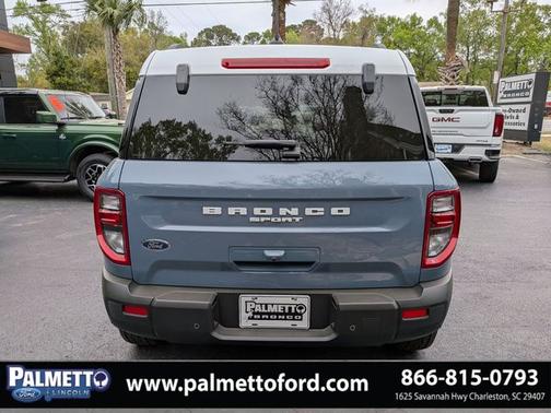 AZURE GRAY METALLIC TRI-COA 2025 Ford Bronco Sport HERITAGE