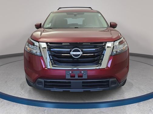 Scarlet Ember 2022 Nissan Pathfinder SV