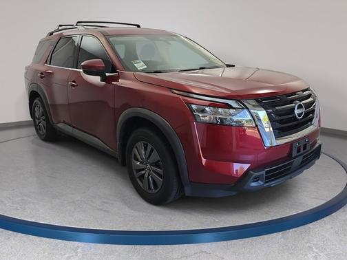 Scarlet Ember 2022 Nissan Pathfinder SV