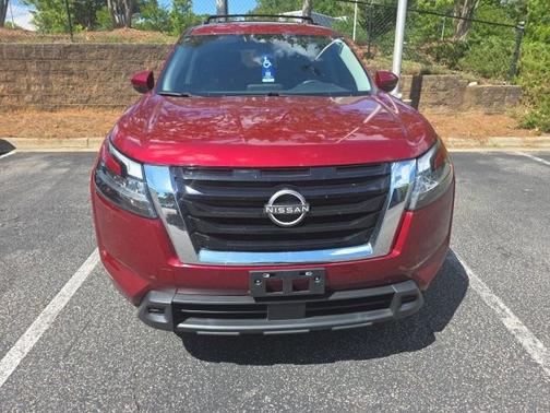 Scarlet Ember 2022 Nissan Pathfinder SV