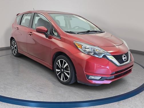 Red 2018 Nissan Versa Note SR