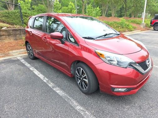 Red 2018 Nissan Versa Note SR