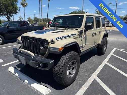 Limited Edition Gobi Clearcoat 2022 Jeep Wrangler Unlimited 4xe Rubicon