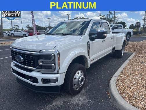 White Metallic 2024 Ford F-450 Platinum