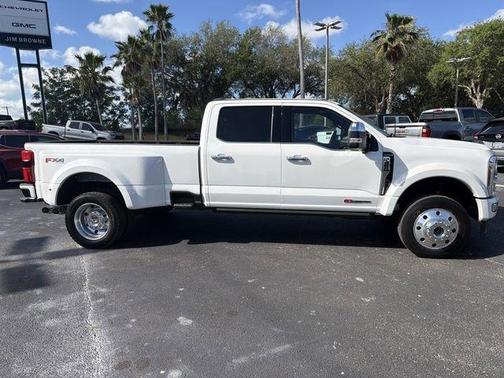 White Metallic 2024 Ford F-450 Platinum