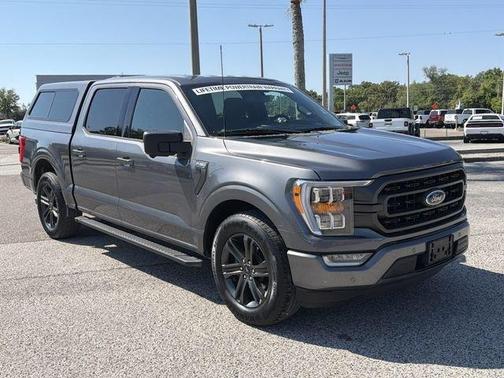 Gray 2021 Ford F-150 XLT