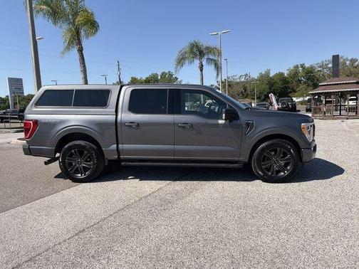 Gray 2021 Ford F-150 XLT