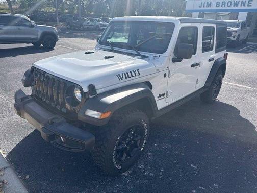 Bright White Clearcoat 2021 Jeep Wrangler Unlimited Sport