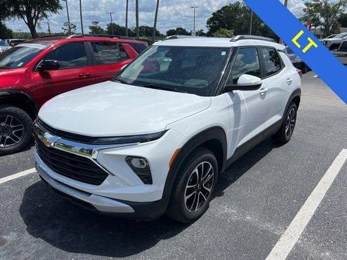 Summit White 2024 Chevrolet Trailblazer LT