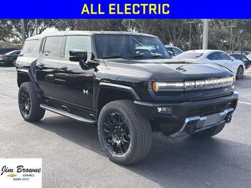 Black 2026 GMC HUMMER EV SUV 2X