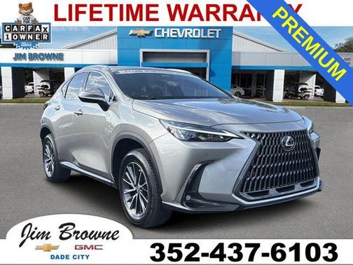 Silver 2025 Lexus NX 250 Premium