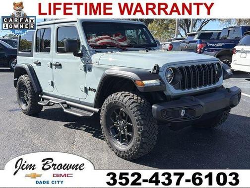 Gray 2024 Jeep Wrangler Sport