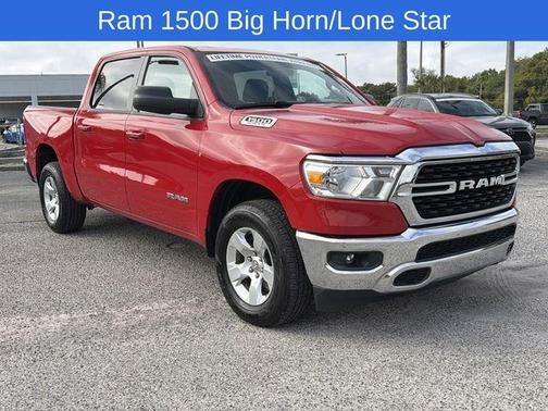 Red 2022 RAM 1500 Big Horn