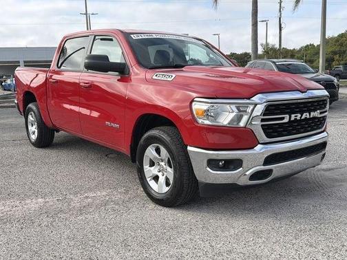Red 2022 RAM 1500 Big Horn