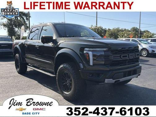 Green 2024 Ford F-150 Raptor