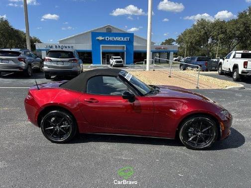 Soul Red Crystal Metallic 2024 Mazda MX-5 Miata Sport