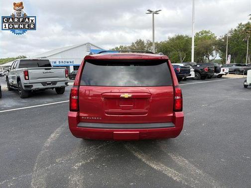 Red 2015 Chevrolet Suburban 1500 LT
