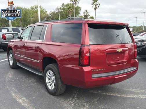 Red 2015 Chevrolet Suburban 1500 LT