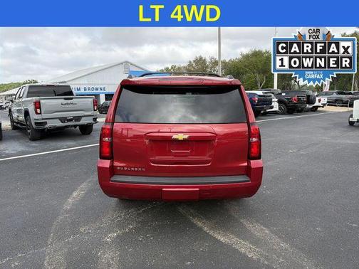 Red 2015 Chevrolet Suburban 1500 LT