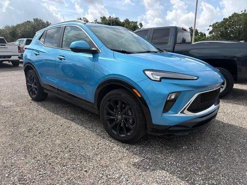 Aquamarine Blue Metallic 2025 Buick Encore GX Sport Touring