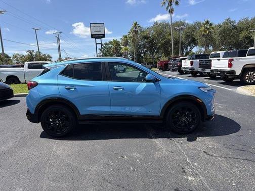 Aquamarine Blue Metallic 2025 Buick Encore GX Sport Touring