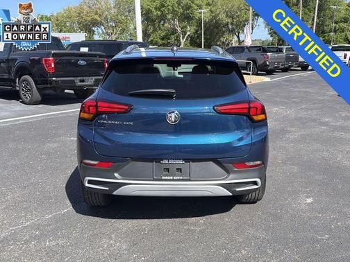 Blue 2021 Buick Encore GX Select