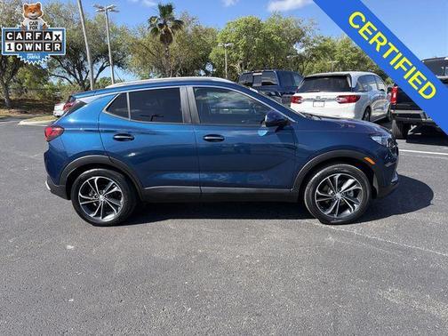Blue 2021 Buick Encore GX Select
