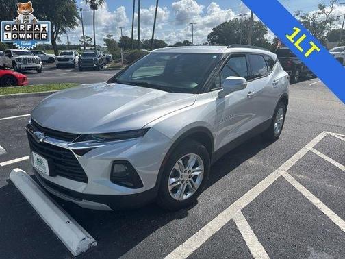 Silver Ice Metallic 2019 Chevrolet Blazer 1LT