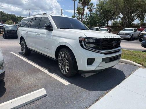 White Metallic 2026 Ford Expedition Max Platinum
