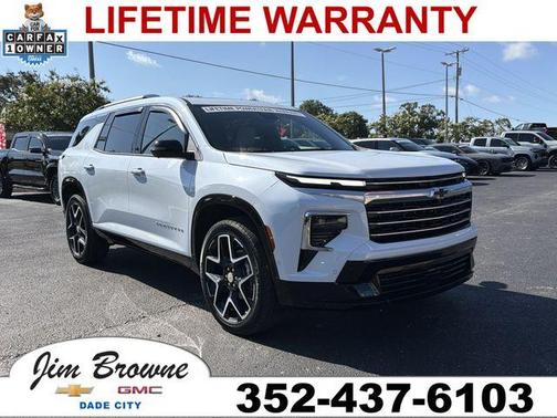 Polar White 2026 Chevrolet Traverse High Country