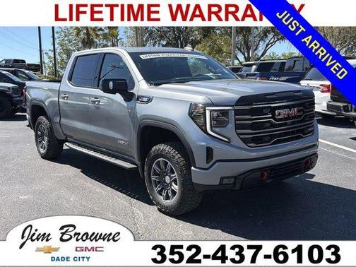 Gray 2026 GMC Sierra 1500 AT4