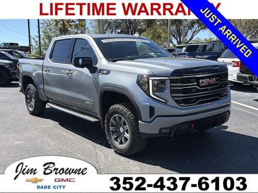 Gray 2026 GMC Sierra 1500 AT4