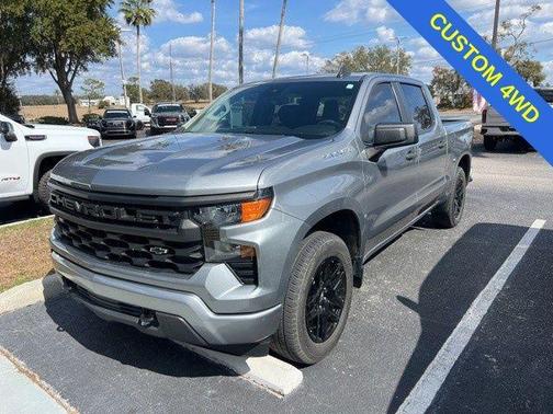 Sterling Gray Metallic 2023 Chevrolet Silverado 1500 Custom