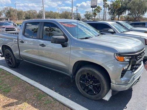 Sterling Gray Metallic 2023 Chevrolet Silverado 1500 Custom
