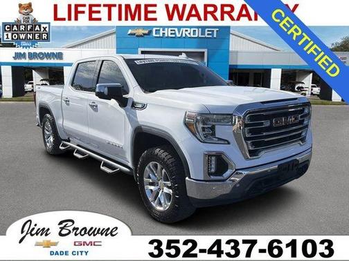 Summit White 2020 GMC Sierra 1500 SLT