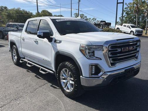 Summit White 2020 GMC Sierra 1500 SLT