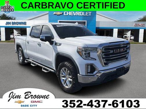 Summit White 2020 GMC Sierra 1500 SLT