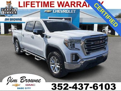 Summit White 2020 GMC Sierra 1500 SLT
