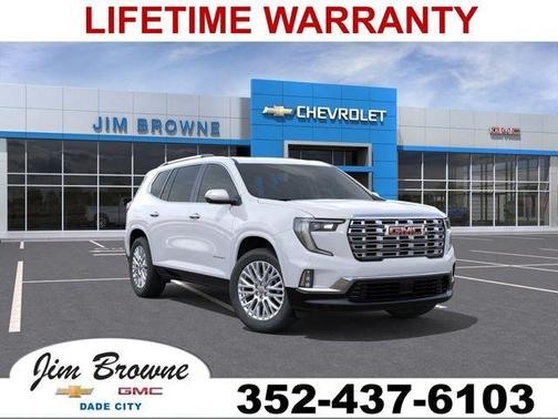 Summit White 2026 GMC Acadia Denali