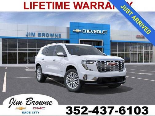 Summit White 2026 GMC Acadia Denali