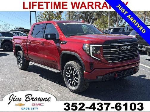 Red 2026 GMC Sierra 1500 AT4