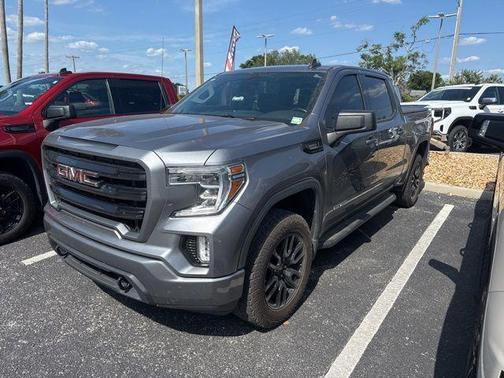 Satin Steel Metallic 2021 GMC Sierra 1500 Elevation