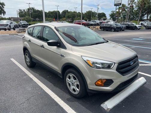 White Gold Metallic 2017 Ford Escape S