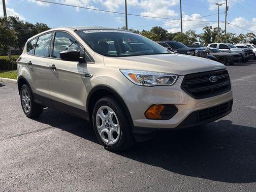 White Gold Metallic 2017 Ford Escape S