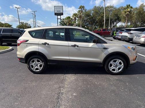 White Gold Metallic 2017 Ford Escape S
