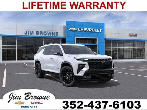 Polar White 2026 Chevrolet Traverse RS