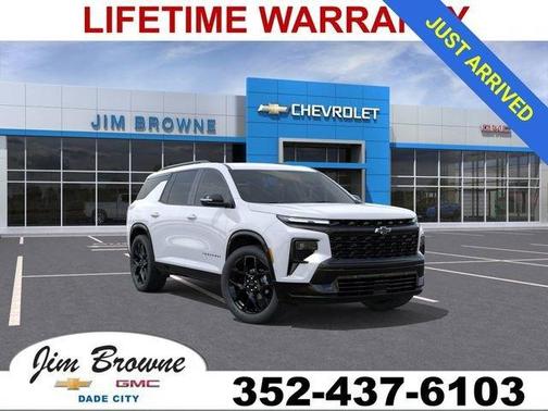 Polar White 2026 Chevrolet Traverse RS