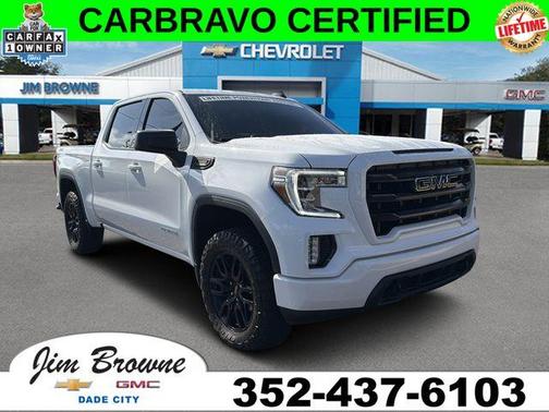 Summit White 2021 GMC Sierra 1500 Elevation