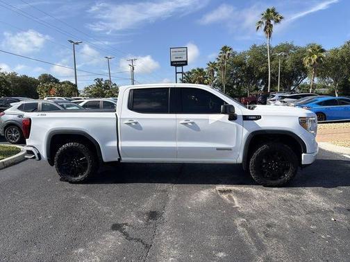 Summit White 2021 GMC Sierra 1500 Elevation